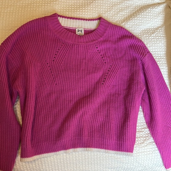 John + Jenn Hot pink Sweater - Picture 3 of 5